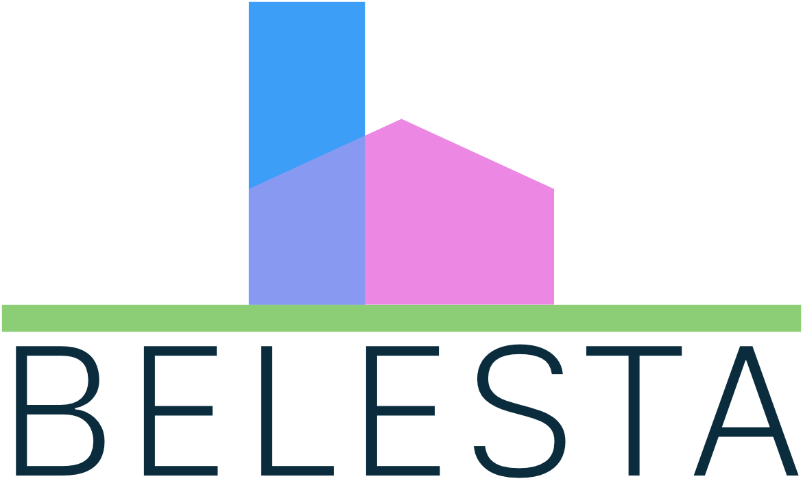 This is the logo image of Belesta - an online portal for Buying, Selling and Renting Flats, Houses, Land, Shops and Properties in Belagavi/Belgaum